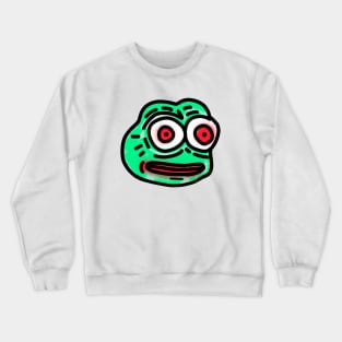 Weird Pepe Crewneck Sweatshirt